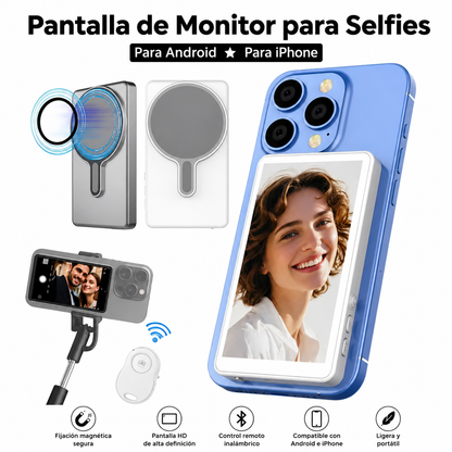 CreatorScreen: Your Magnetic Wireless Selfie Monitor